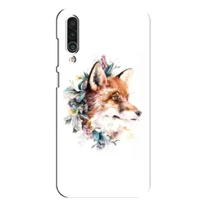 Чехлы с картинкой Лисички для Meizu 16xs (VPrint) (Лисичка в цветочках)