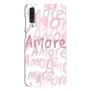 Чохол з розовим принтом для Meizu 16xs (Аморе любов)