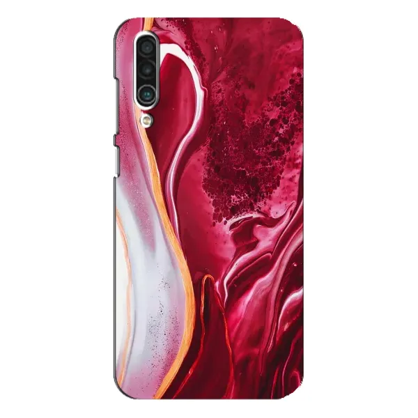 Чехол с принтом «Мрамор красный» для Meizu 16xs