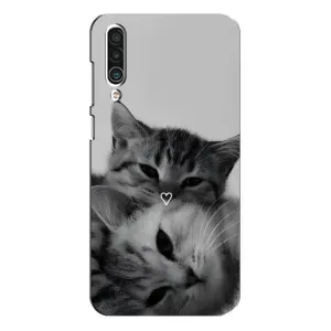 Чехол с рисунком кот на Meizu 16xs (Пара котов)