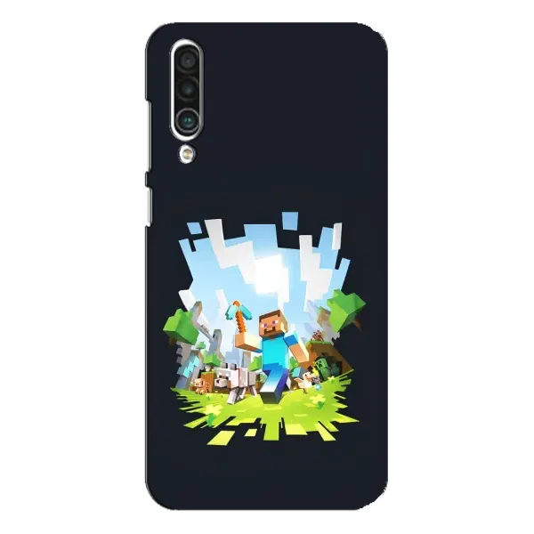 Чохол з принтом «персонажі Minecraft» для Meizu 16xs