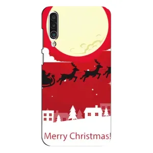 Різдвяні Чохли для Meizu 16xs (VPrint) (Санта з оленями)