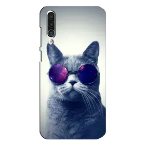 Чехол с принтом для Meizu 16xs (AlphaPrint) Модные коты (Стильный кот)