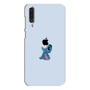 Чехол с принтом Стич на Meizu 16xs (Stitch apple)