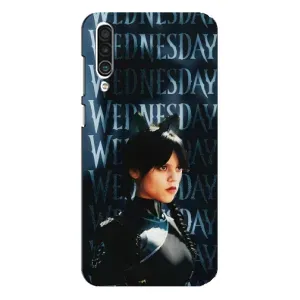 Чехлы Венсдей на Meizu 16xs Уэнсдей (AlphaPrint) (Уэнздей кошка)