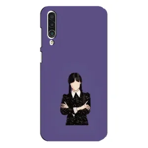 Чехлы Венсдей на Meizu 16xs Уэнсдей (AlphaPrint) (Уэнздей в черном)