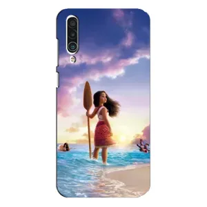Чехол с мультфильмом Моана Meizu 16xs (Моана с веслом)