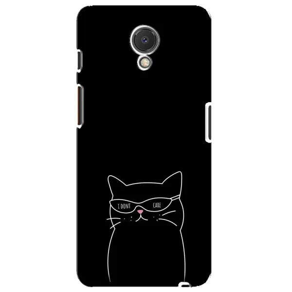 Чохол з принтом «Байдужий кіт» для Meizu M6s Чохол з принтом «Байдужий кіт» для Meizu M6s
