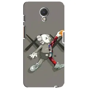 Чехлы для Meizu M6s - Bearbrick Louis Vuitton (PREMIUMPrint) (Беарбрик Джордан)