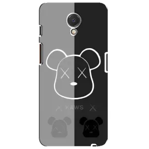 Чехлы для Meizu M6s - Bearbrick Louis Vuitton (PREMIUMPrint) (БеарБрик глаза)