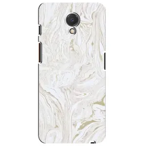 Мраморний чехол на Meizu M6s (VPrint) (Білий мрамор)