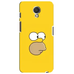 Чехол с Симпсонами для Meizu M6s (VPrint) (Гомер)
