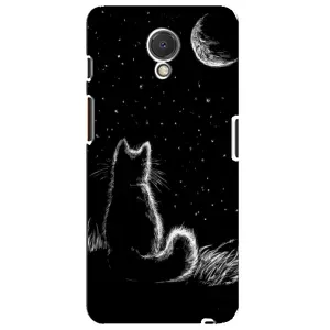 Чехол с принтом для Meizu M6s (AlphaPrint) Модные коты