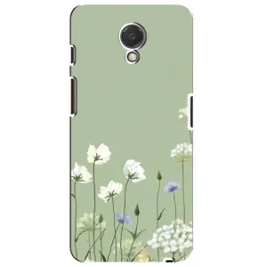 Чохол з принтом «Квіти на зеленому» для Meizu M6s