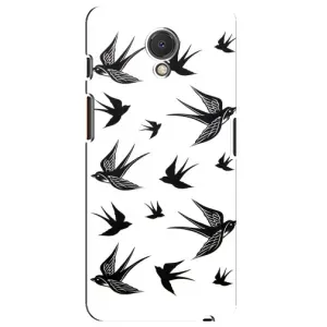 Чохол з пташками на Meizu M6s (VPrint) (Ластівки)