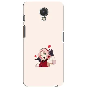 Чехлы Персонажи Аниме Наруто для Meizu M6s (AlphaPrint) (Лайк Сакура)