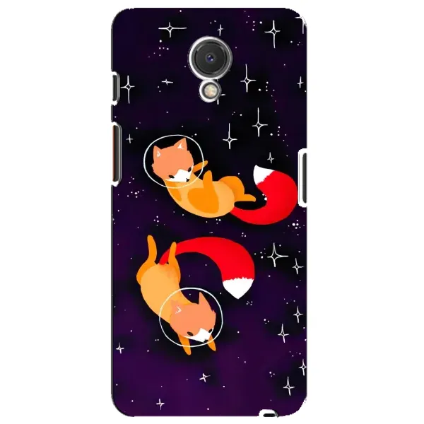 Чохол з принтом «Лисички космонавти» для Meizu M6s Чохол з принтом «Лисички космонавти» для Meizu M6s
