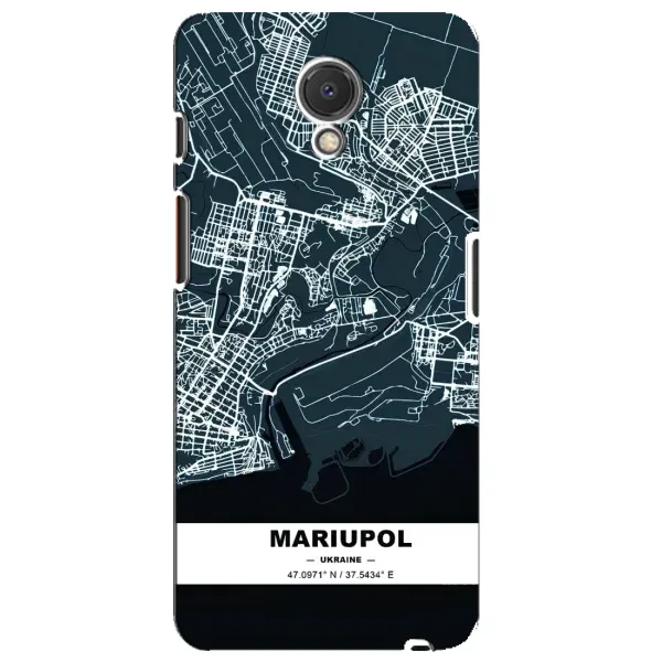 Чехол с принтом «Мариуполь» для Meizu M6s