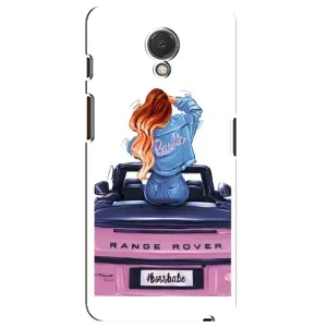 Чехол с принтом «На машине» для Meizu M6s