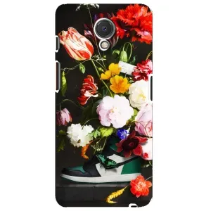Брендновые Чехлы для Meizu M6s - (PREMIUMPrint) (Nike цветы)