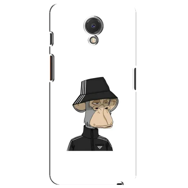 Чохол з принтом «мавпа NFT Adidas» для Meizu M6s