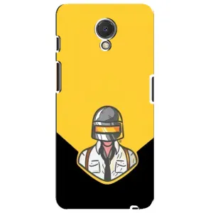 Чехол PUBG для Мейзу М6с (AlphaPrint) (Пабг в шлеме)