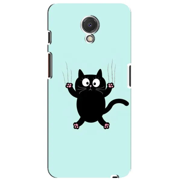 Чехол с принтом «Падающий кот» для Meizu M6s