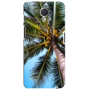 Силиконовый чехол с КАРТИНКАМИ лето для Meizu M6s (AlphaPrint) (Пальма)
