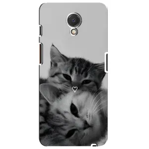 Чохол з малюнком кіт на Meizu M6s (Пара котів)