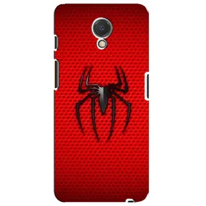 Чехол с человеком пауком для Meizu M6s - (AlphaPrint) (Паук Марвел)