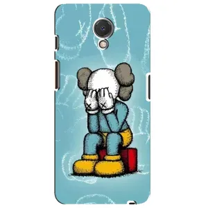 Чехлы для Meizu M6s - Bearbrick Louis Vuitton (PREMIUMPrint) (Плач Bearbrick)