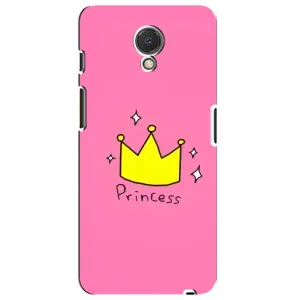 Чехол с картинкой (Стильные) для Мейзу М6с - (AlphaPrint) (Princess)
