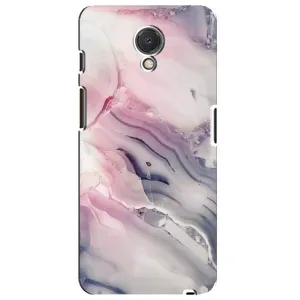 Мраморний чехол на Meizu M6s (VPrint) (Пурпурний Мрамор)
