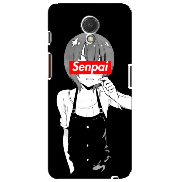 Чехол с принтом «Senpai» для Meizu M6s
