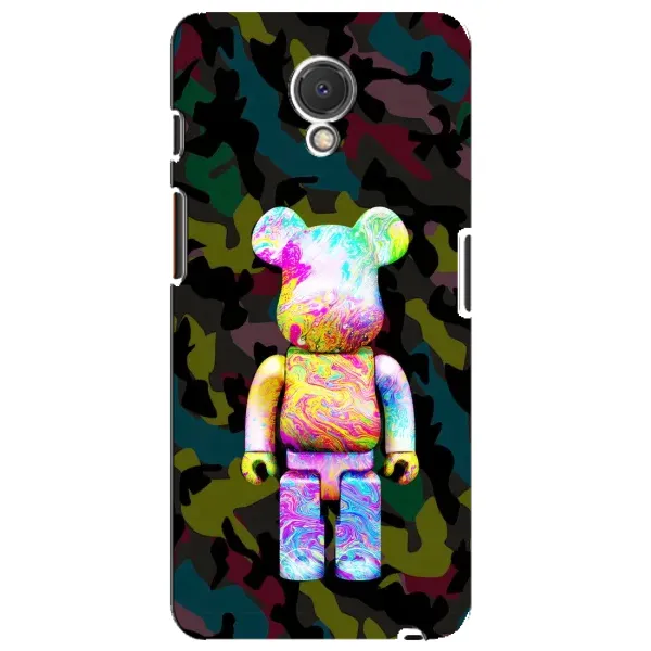 Чохол з принтом «Яскравий Bearbrick» для Meizu M6s