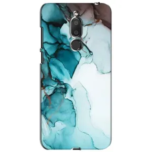 Чехол с принтом «Бирюзовый мрамор» для Meizu M6T (Meilan 6T)