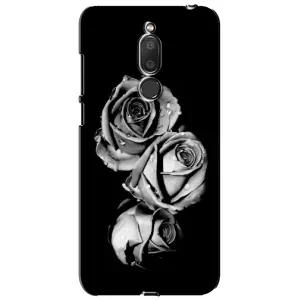 Чохол з принтом «Чорна троянда» для Meizu M6T (Meilan 6T)