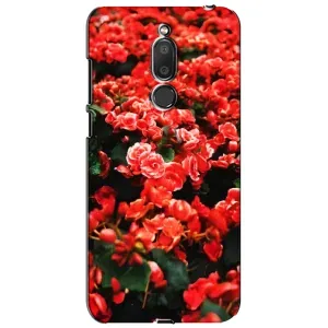 Чехол с принтом «Цветы красные» для Meizu M6T (Meilan 6T)