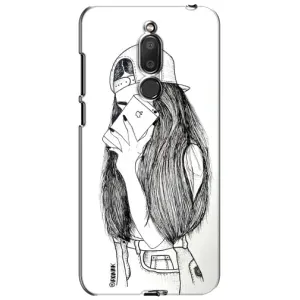 Чохол з друком для Meizu M6T, Meilan 6T - (Мода) (AlphaPrint) (Фото дівчини)