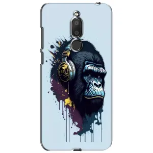 Чохол з Мавпами Meizu M6T, Meilan 6T - (AlphaPrint) (Горила в навушниках)