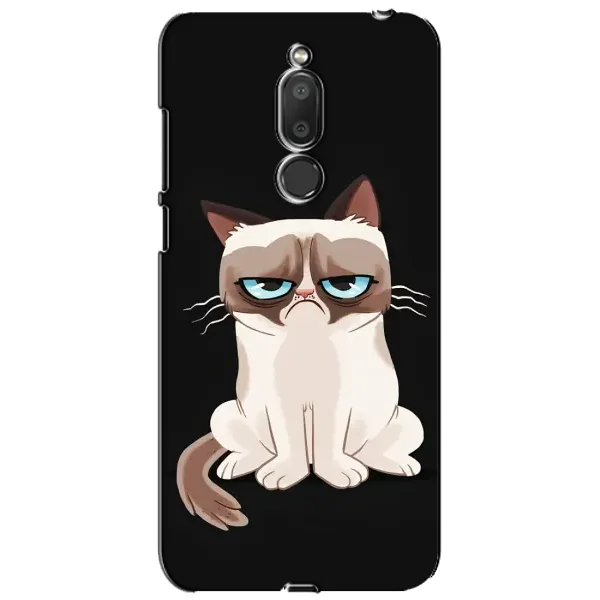 Чохол з принтом «Сумний кіт» для Meizu M6T (Meilan 6T)