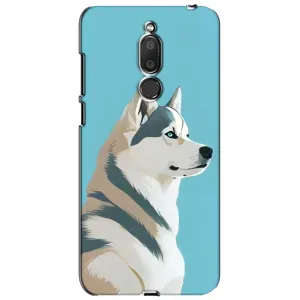 Чохол з Хаскі Meizu M6T, Meilan 6T - (AlphaPrint) (Хаскі арт)