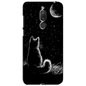 Чехол с принтом для Meizu M6T, Meilan 6T (AlphaPrint) Модные коты