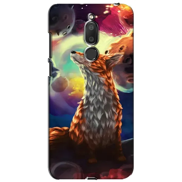 Чехол с принтом «Лисица в космосе» для Meizu M6T (Meilan 6T)