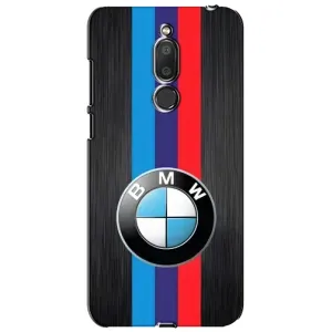 Чехол для Мейзу М6Т - с принтом БМВ (AlphaPrint) (Лого BMW)
