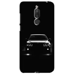 Чехол для Мейзу М6Т - с принтом БМВ (AlphaPrint) (Машина BMW)