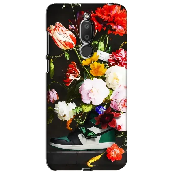 Чехол с принтом «Nike цветы» для Meizu M6T (Meilan 6T) Чехол с принтом «Nike цветы» для Meizu M6T (Meilan 6T)