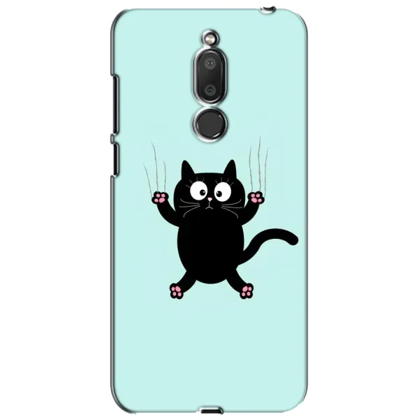 Чохол з принтом «Падаючий кіт» для Meizu M6T (Meilan 6T)