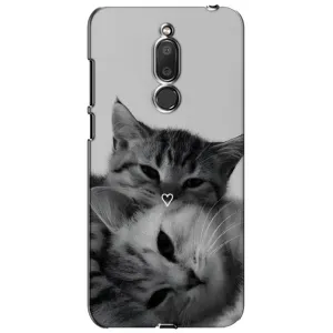 Чохол з принтом «Пара котів» для Meizu M6T (Meilan 6T)
