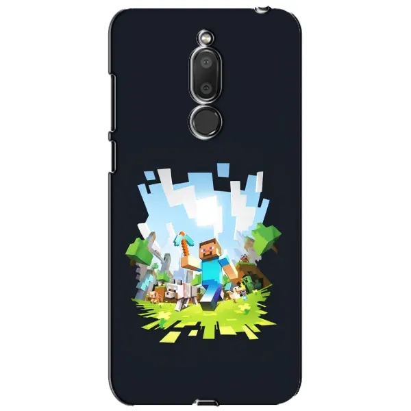 Чехол с принтом «персонажи Minecraft» для Meizu M6T (Meilan 6T)
